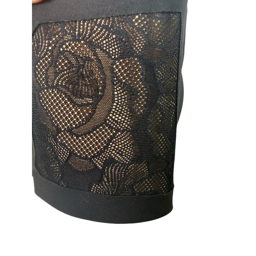 Honeylove CrossOver Contour Wireless Bra 1X 40 C/D Black Mesh Smoothing Comfort - Picture 7 of 9